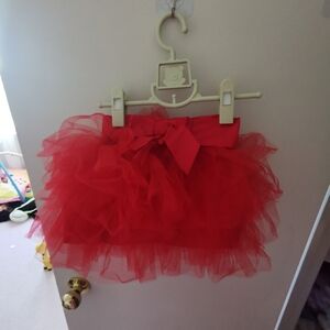 2/ 25 next little girl red tutu Dress